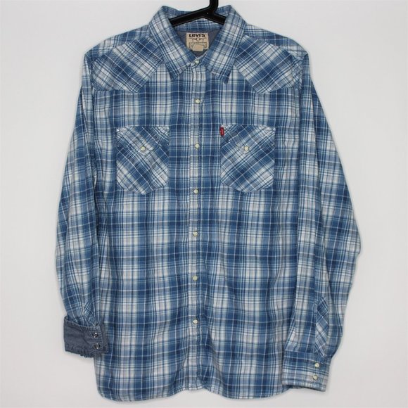 Levi's Other - Levi's Plaid Western Pearl Snap Rodeo Shirt C530